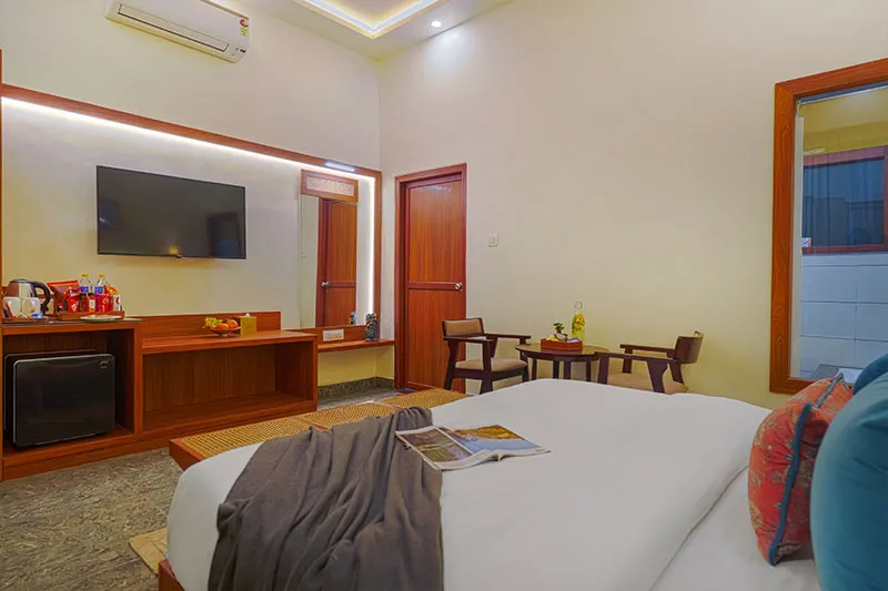 Executive room seating area near the entrance
